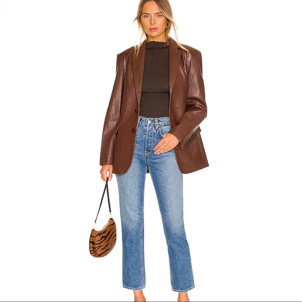 GRLFRND Karolina High Rise Straight Crop in Long Island 28